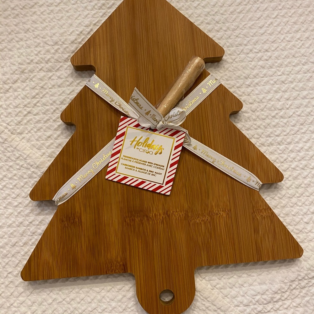 Christmas Tree Wood Board
